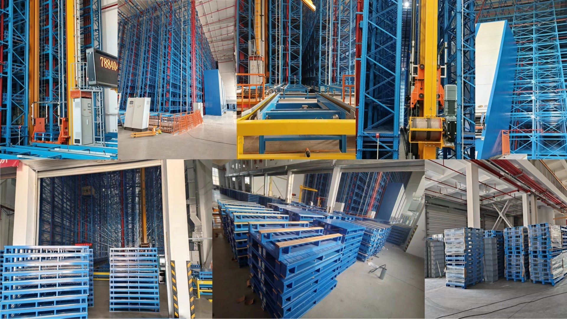 Heavy-Duty Steel Pallet Fleet for Qingdao Port Logistics（青岛钢托盘）