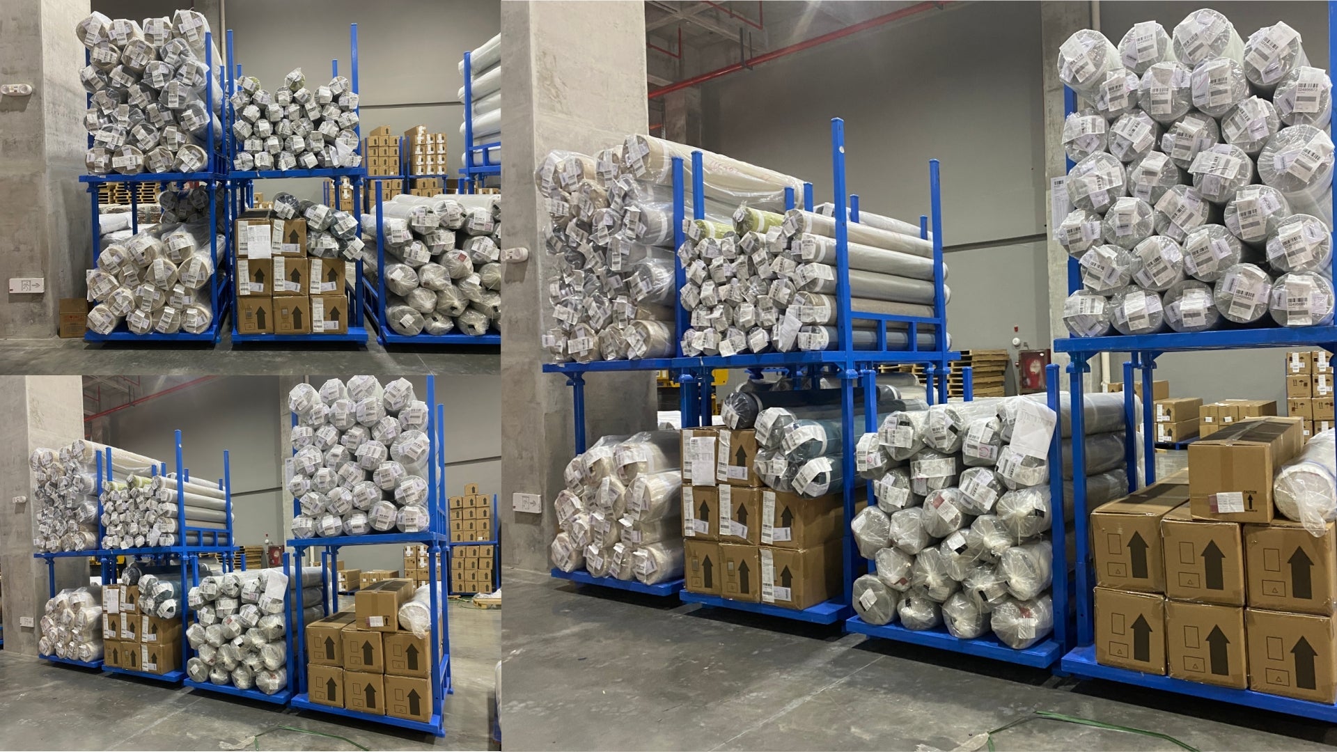 Customized Fabric Storage Solution in Jiaxing Textile Hub（嘉兴布料架）