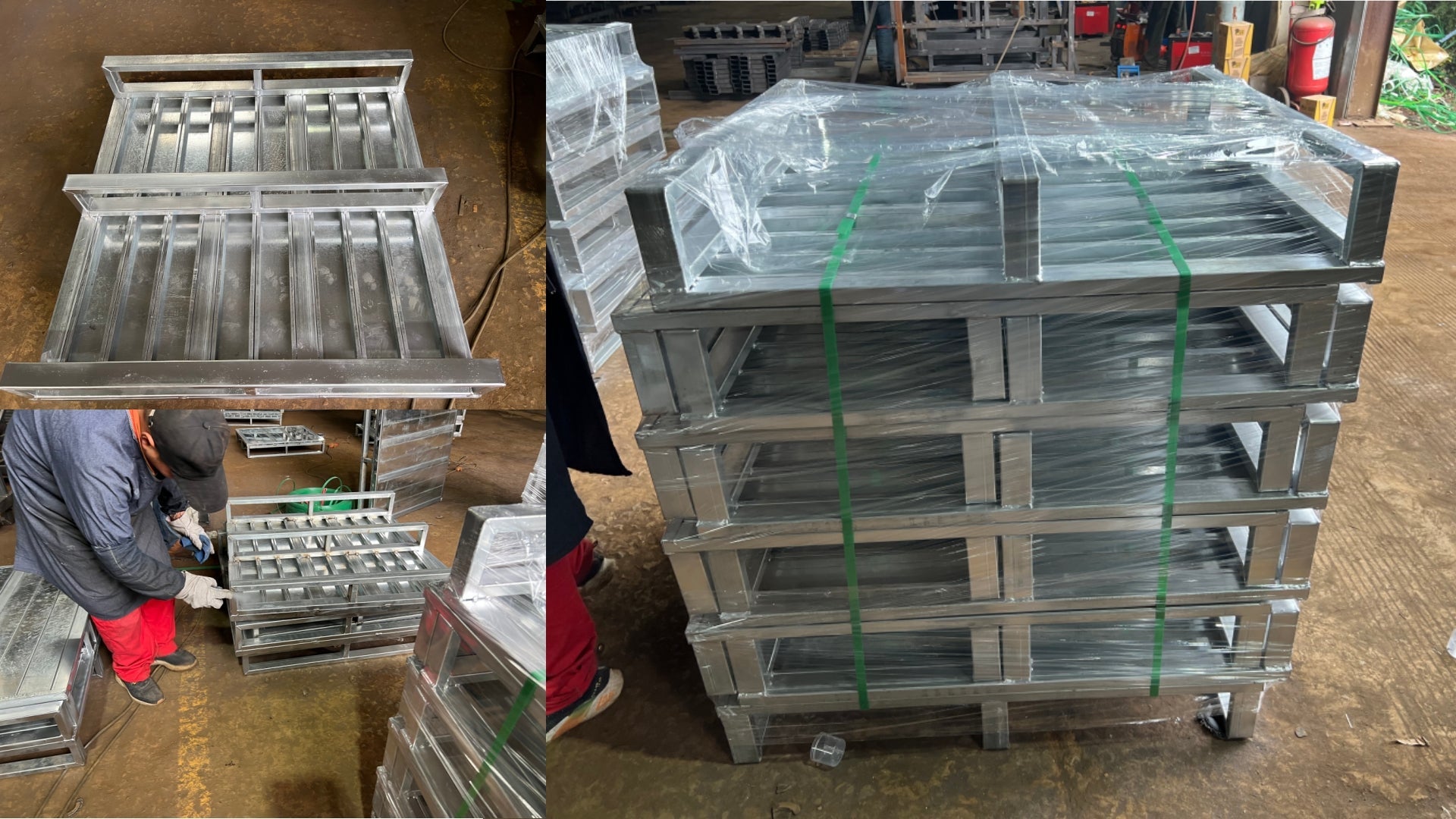 Galvanized Steel Pallet Solution for Harsh Environments （温州镀锌托盘）